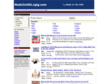 Tablet Screenshot of madeinusa.xgig.com
